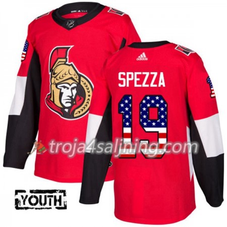Ottawa Senators tröja Jason Spezza 19 Röd USA Flag Fashion 2017-2018 Adidas Authentic - NHL Tröjor Barn Ottawa Senators tröja Jason Spezza 19 Röd USA Flag Fashion 2017-2018 Adidas Authentic - NHL Tröjor Barn